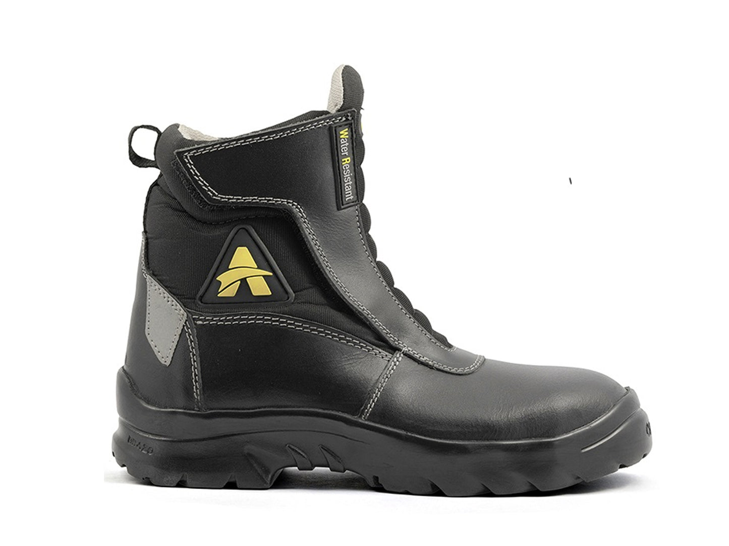 For Royal Enfield Genuine Orazo PICUS Trail Riding Motorcycle Leather Boots Black