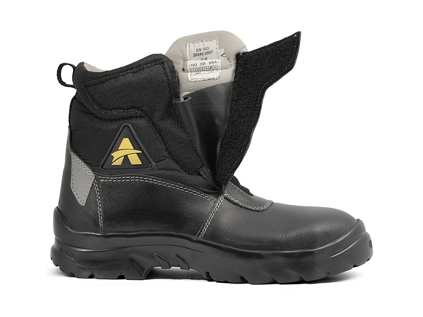 For Royal Enfield Genuine Orazo PICUS Trail Riding Motorcycle Leather Boots Black