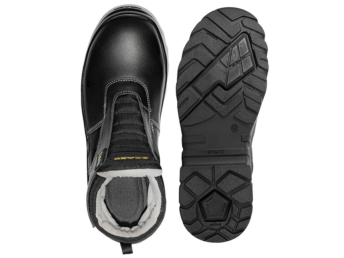 For Royal Enfield Genuine Orazo PICUS Trail Riding Motorcycle Leather Boots Black