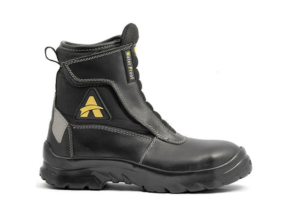 For Royal Enfield Genuine Orazo PICUS Trail Riding Motorcycle Leather Boots Black