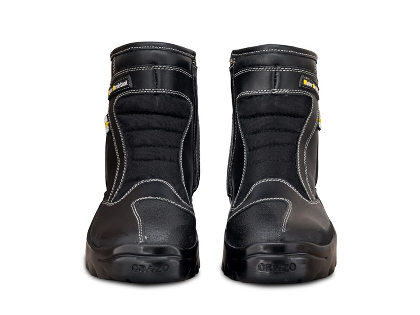 For Royal Enfield Genuine Orazo PICUS Sport Riding Motorcycle Leather Boots Black