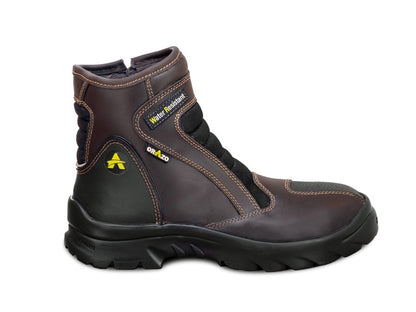 For Royal Enfield Genuine Orazo PICUS Sport Riding Motorcycle Leather Boots Cocoa