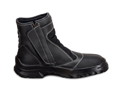 For Royal Enfield Genuine Orazo PICUS Sport Riding Motorcycle Leather Boots Black