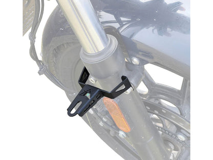 For Royal Enfield Meteor 350 Fog Light Clamp / Mount Black