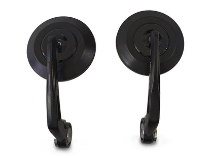 For Royal Enfield Meteor 350 Bar End Mirror Black D1