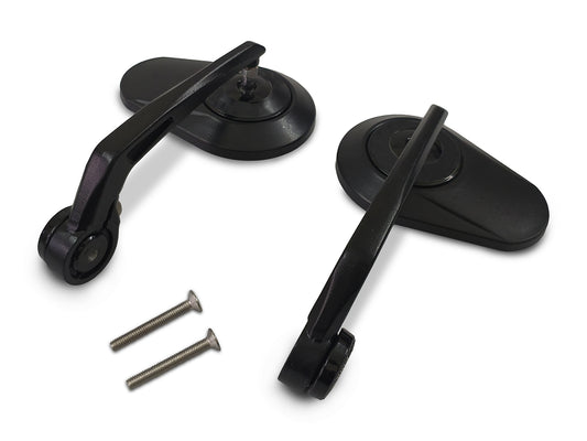 For Royal Enfield Meteor 350 Bar End Mirror Black D3