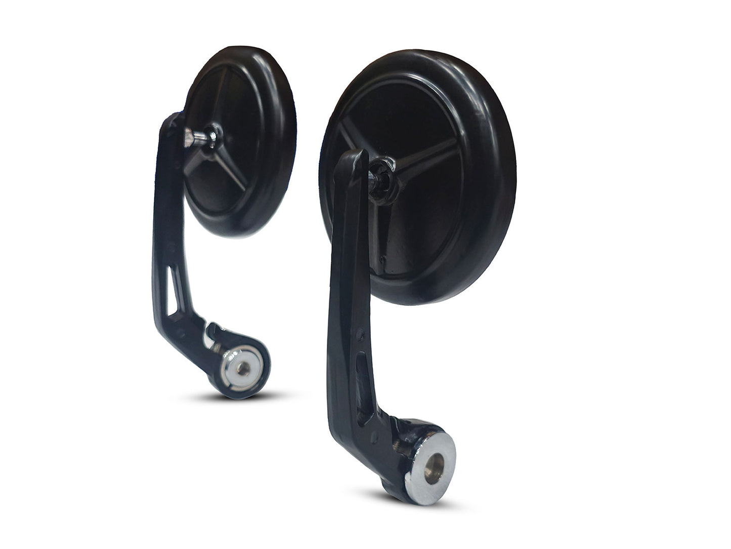 For Royal Enfield Meteor 350 Bar End Mirror Black D4