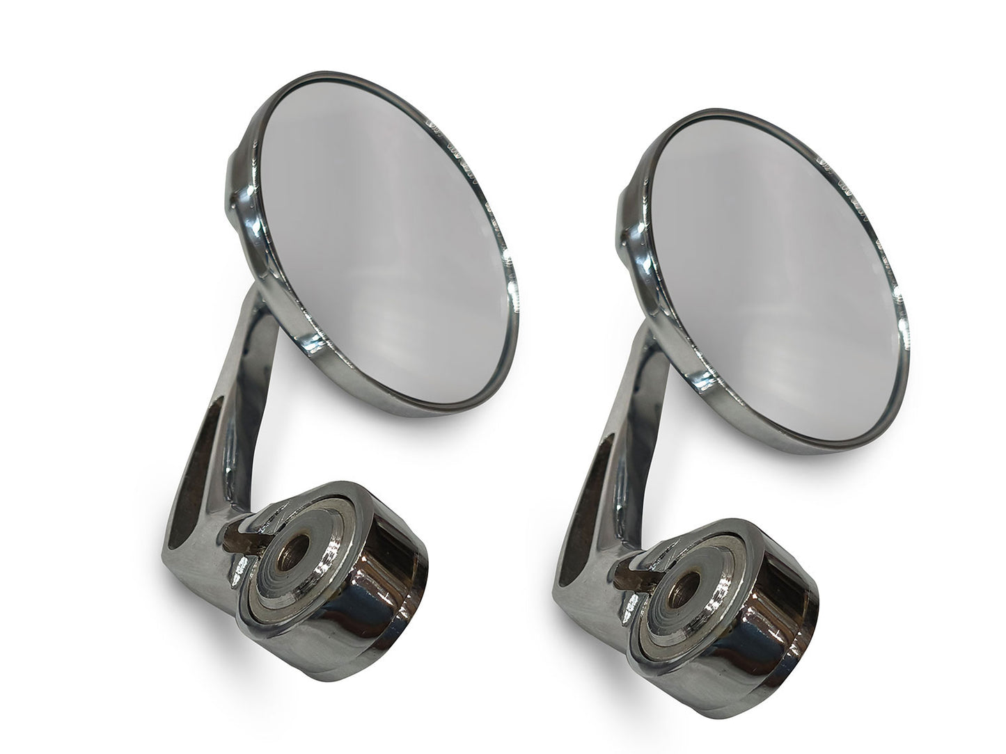 For Royal Enfield Meteor 350 Bar End Mirror Chrome D6
