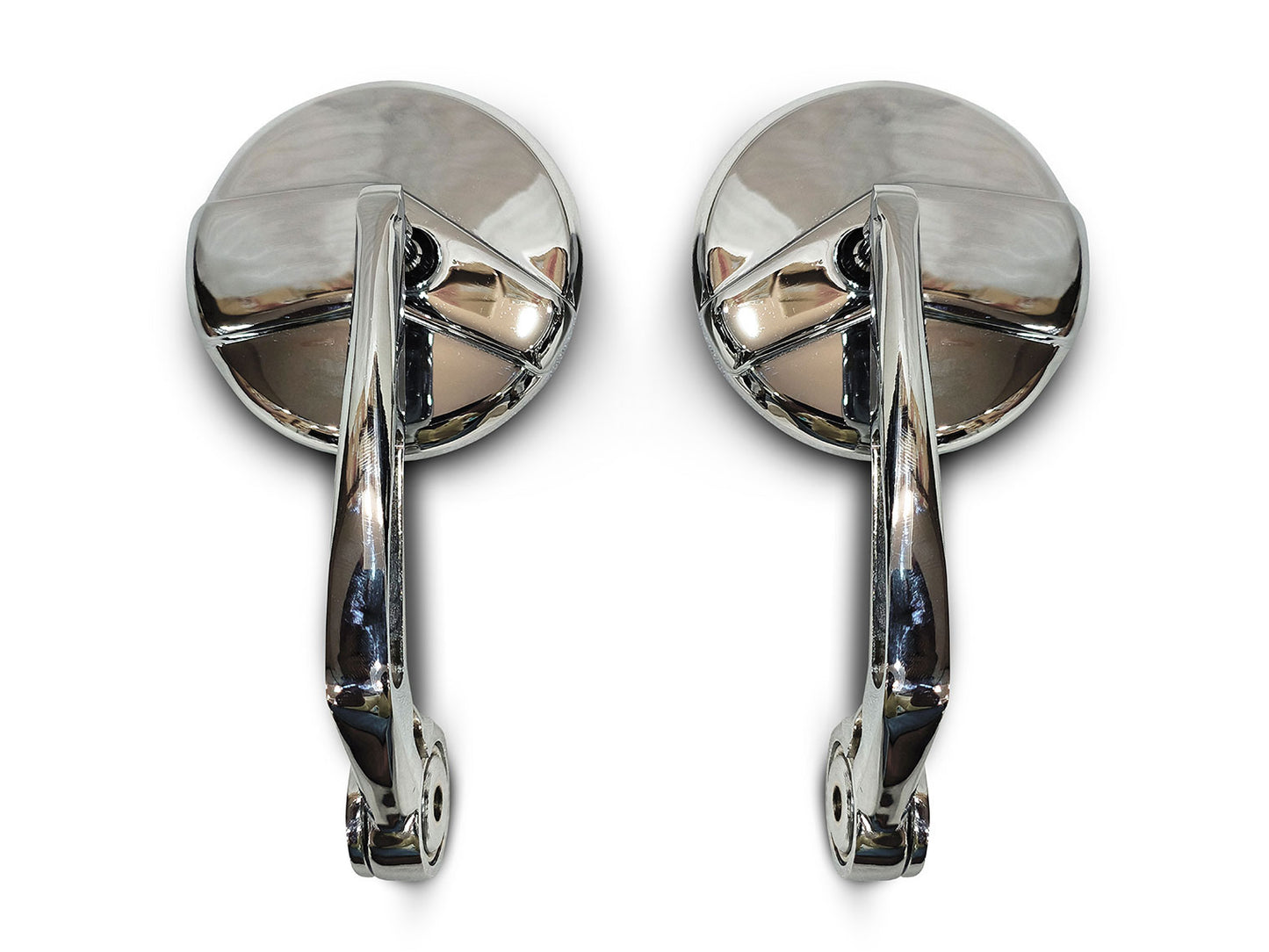 For Royal Enfield Meteor 350 Bar End Mirror Chrome D6