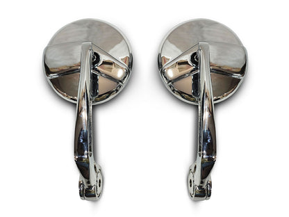 For Royal Enfield Meteor 350 Bar End Mirror Chrome D6