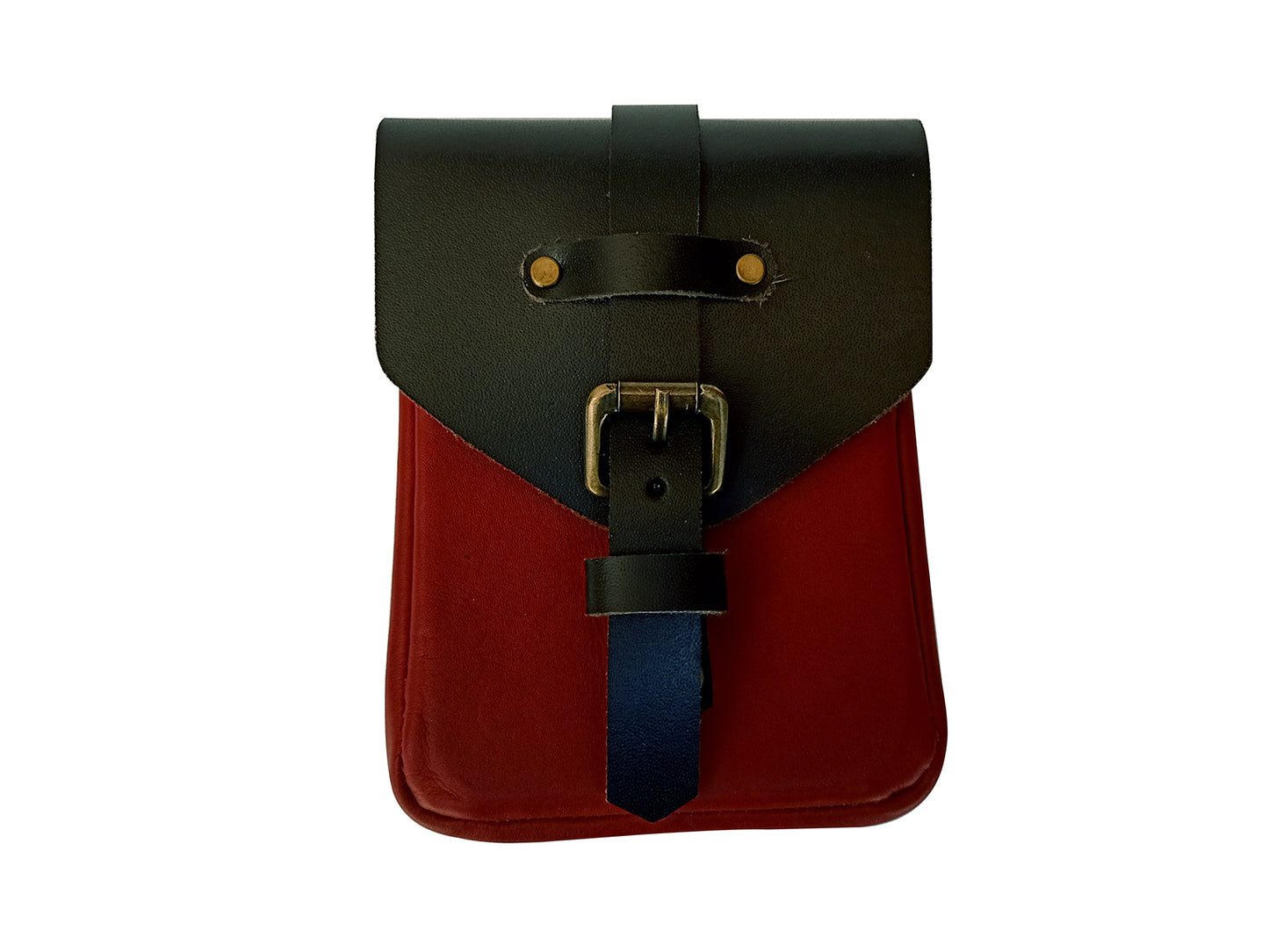 For Royal Enfield Meteor 350 Magnetic Tank Pouch Red & Black