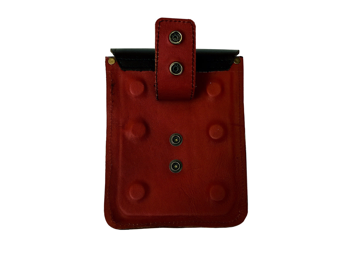 For Royal Enfield Meteor 350 Magnetic Tank Pouch Red & Black