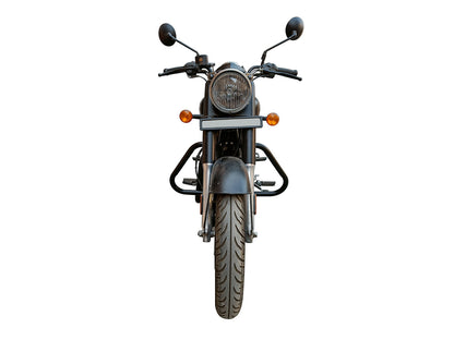 For Royal Enfield Meteor 350 Trapezium Engine Guard Black