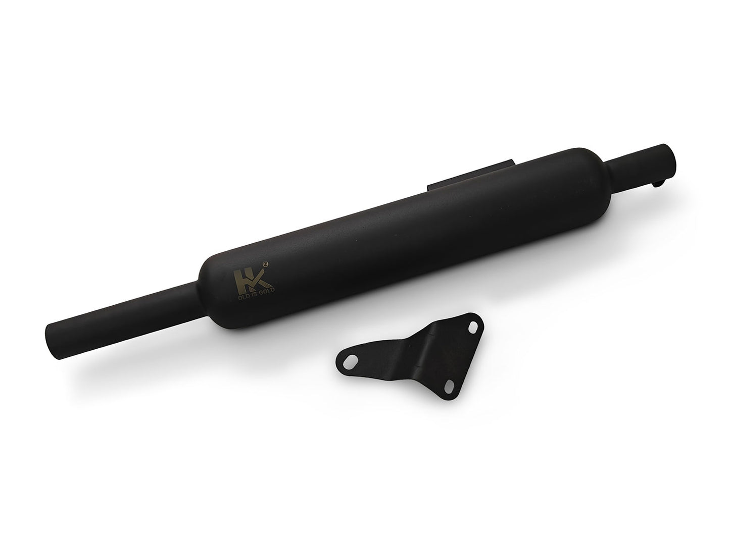 For Royal Enfield Meteor 350 Exhaust Silencer Black