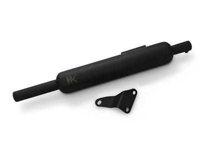 For Royal Enfield Meteor 350 Exhaust Silencer Black