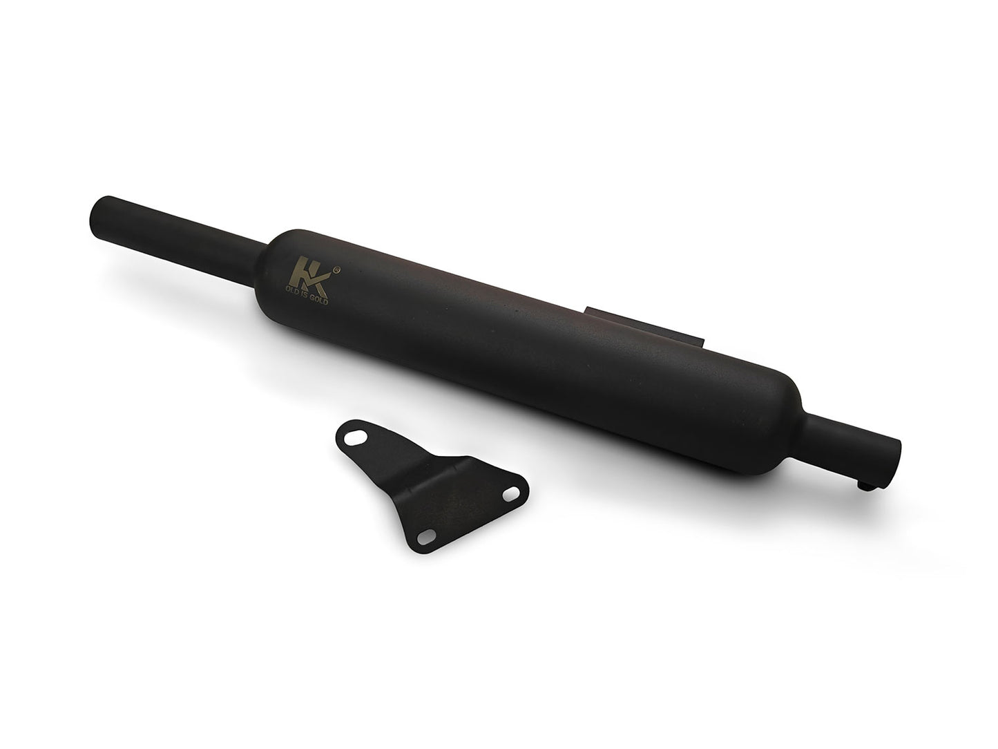 For Royal Enfield Meteor 350 Exhaust Silencer Black