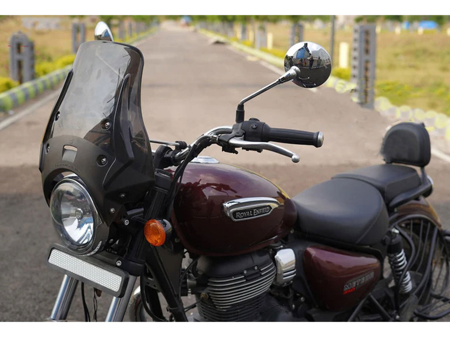 Fit For Royal Enfield Meteor 350 Wanderer Touring Screen Kit Smoked