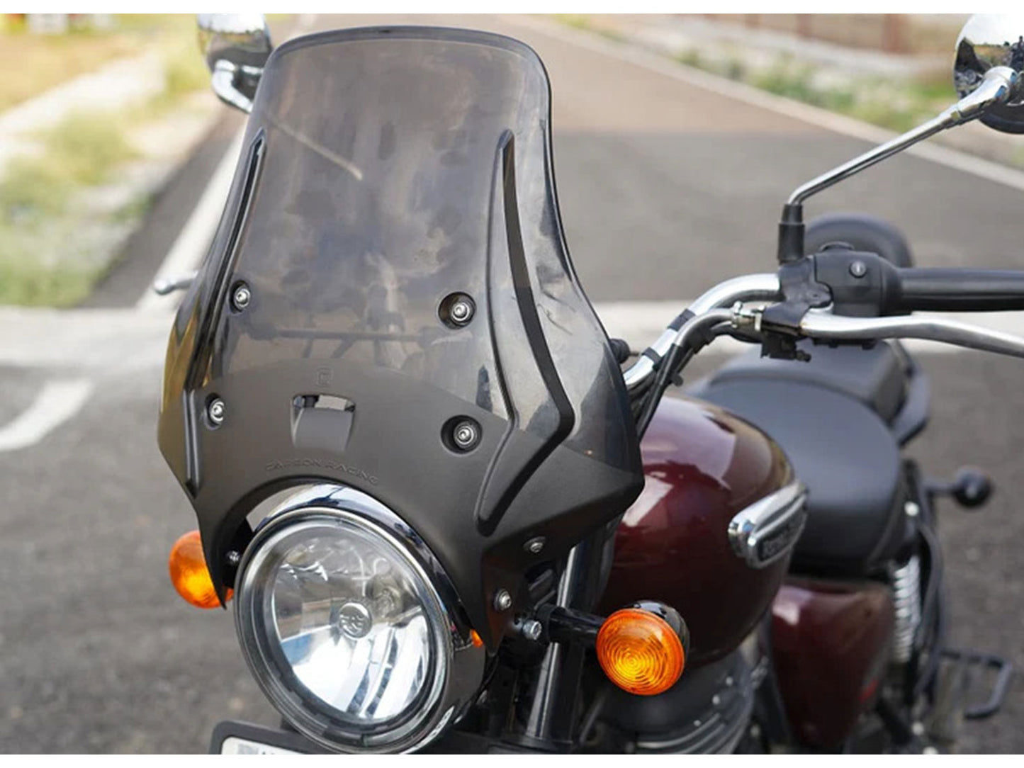 Fit For Royal Enfield Meteor 350 Wanderer Touring Screen Kit Smoked