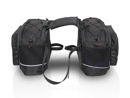 Fit For Royal Enfield Meteor 350 Nylon Saddle Pannier Bags Black