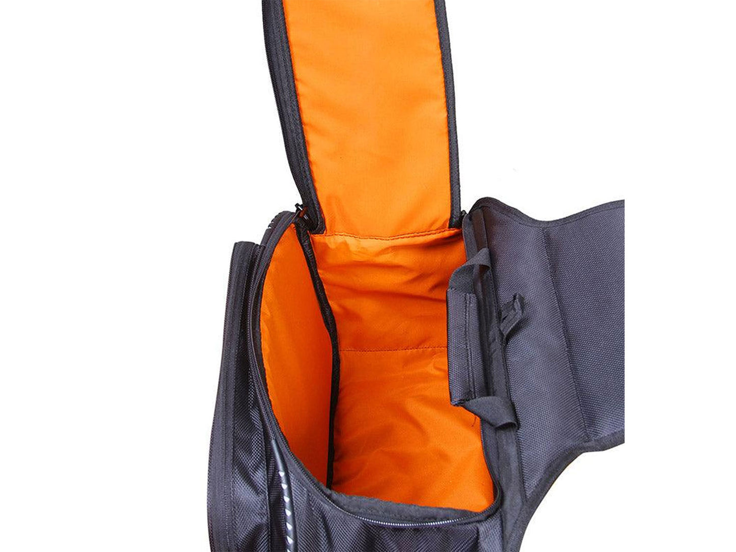 Fit For Royal Enfield Meteor 350 Nylon Saddle Pannier Bags Black