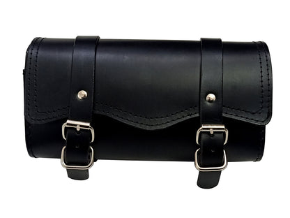 Fit For Royal Enfield Meteor 350 Leather Tool Bag Black