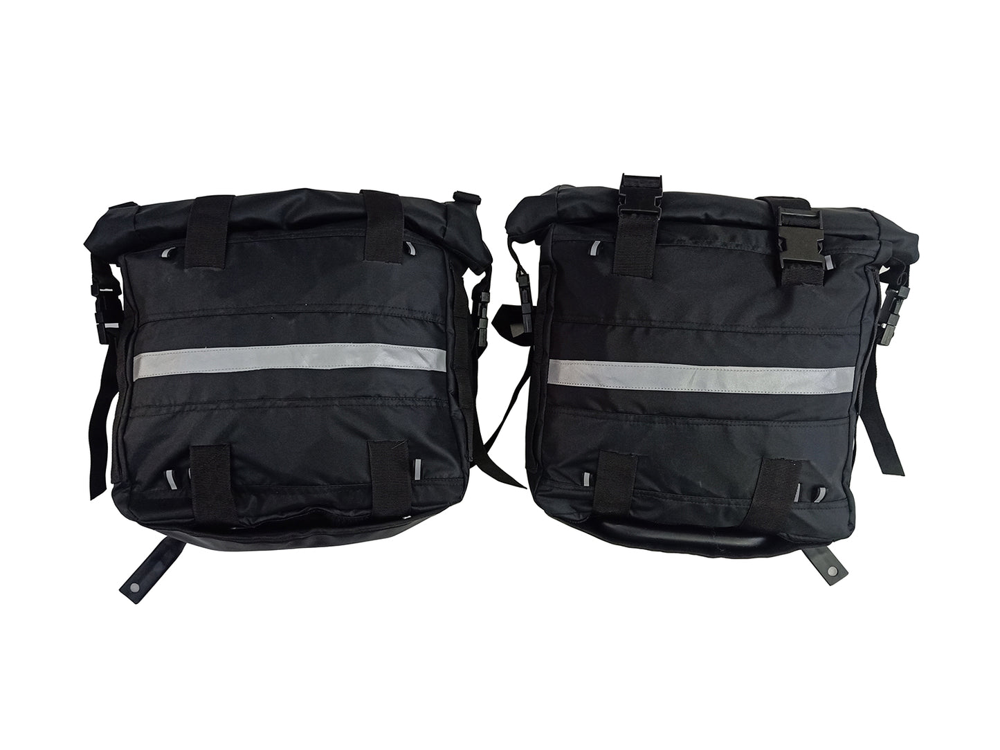 Fit For Royal Enfield Meteor 350 Canvas Pannier Bags & Mounting D20