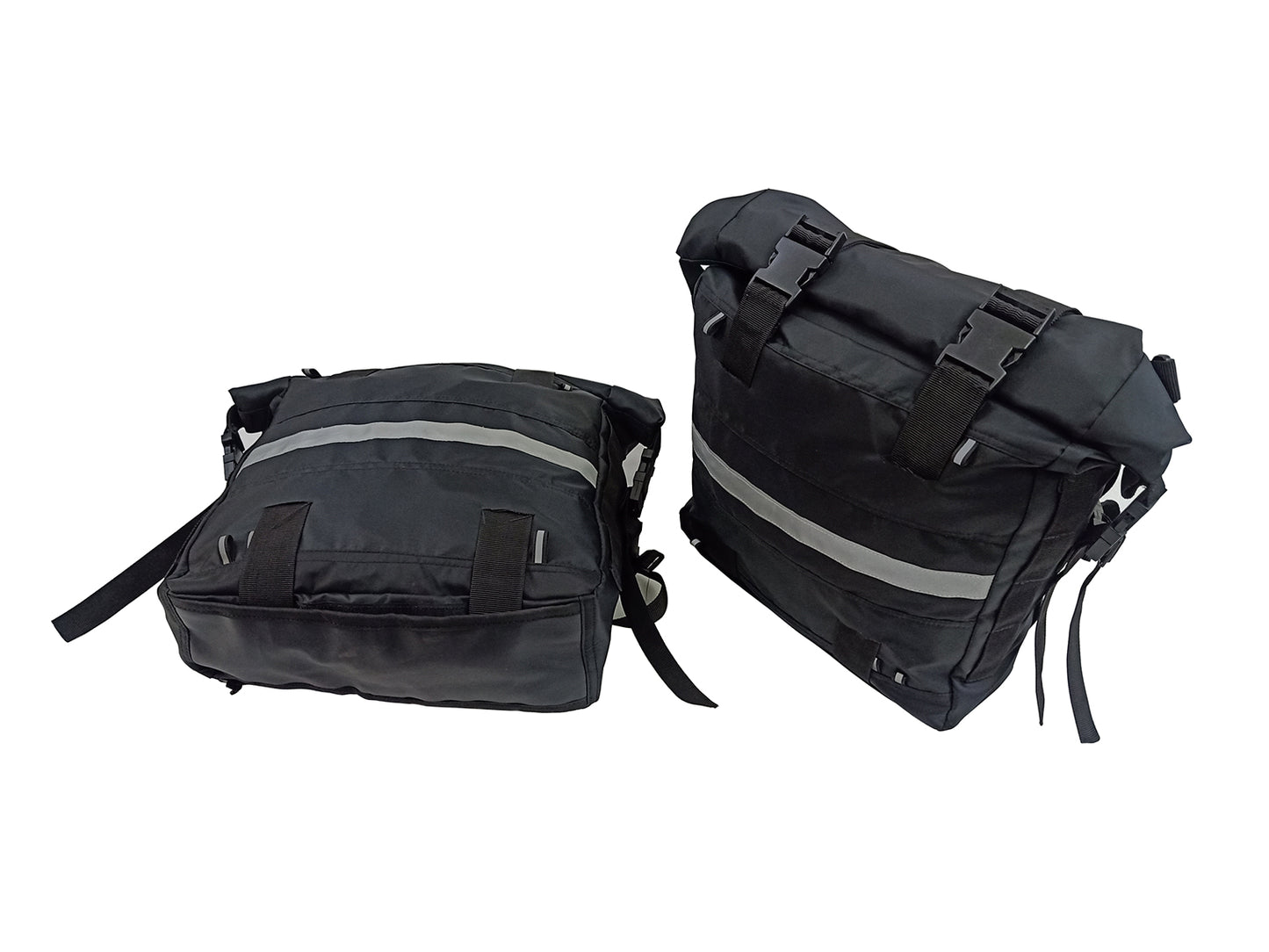 Fit For Royal Enfield Meteor 350 Canvas Pannier Bags & Mounting D20
