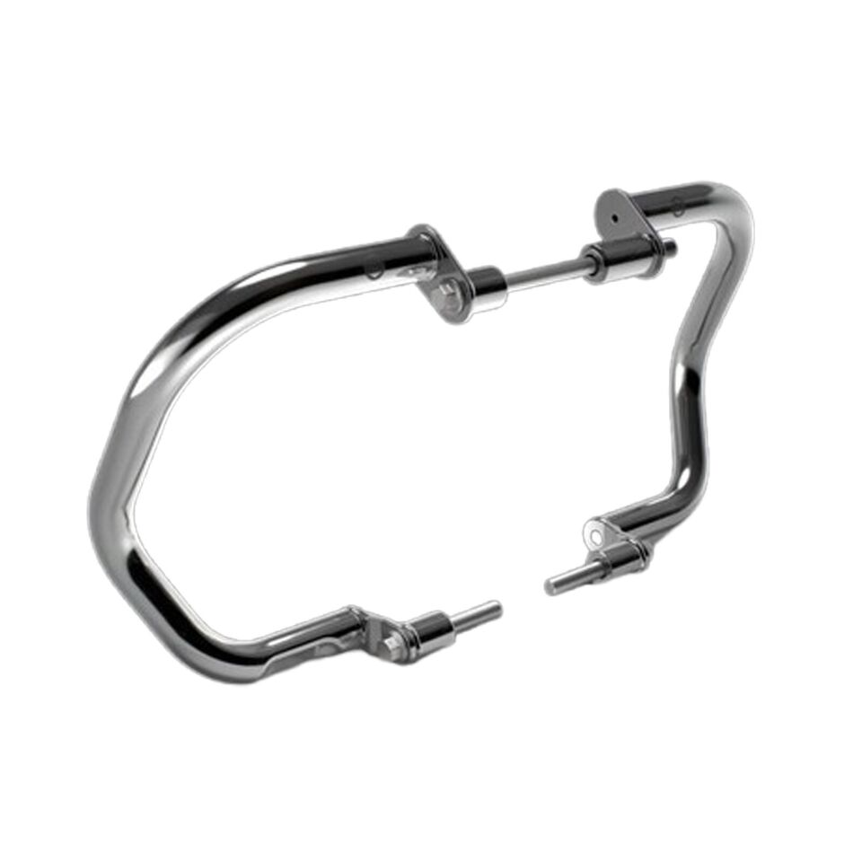 Genuine Royal Enfield Bear 650 Compact Engine Guard, Silver 1990503