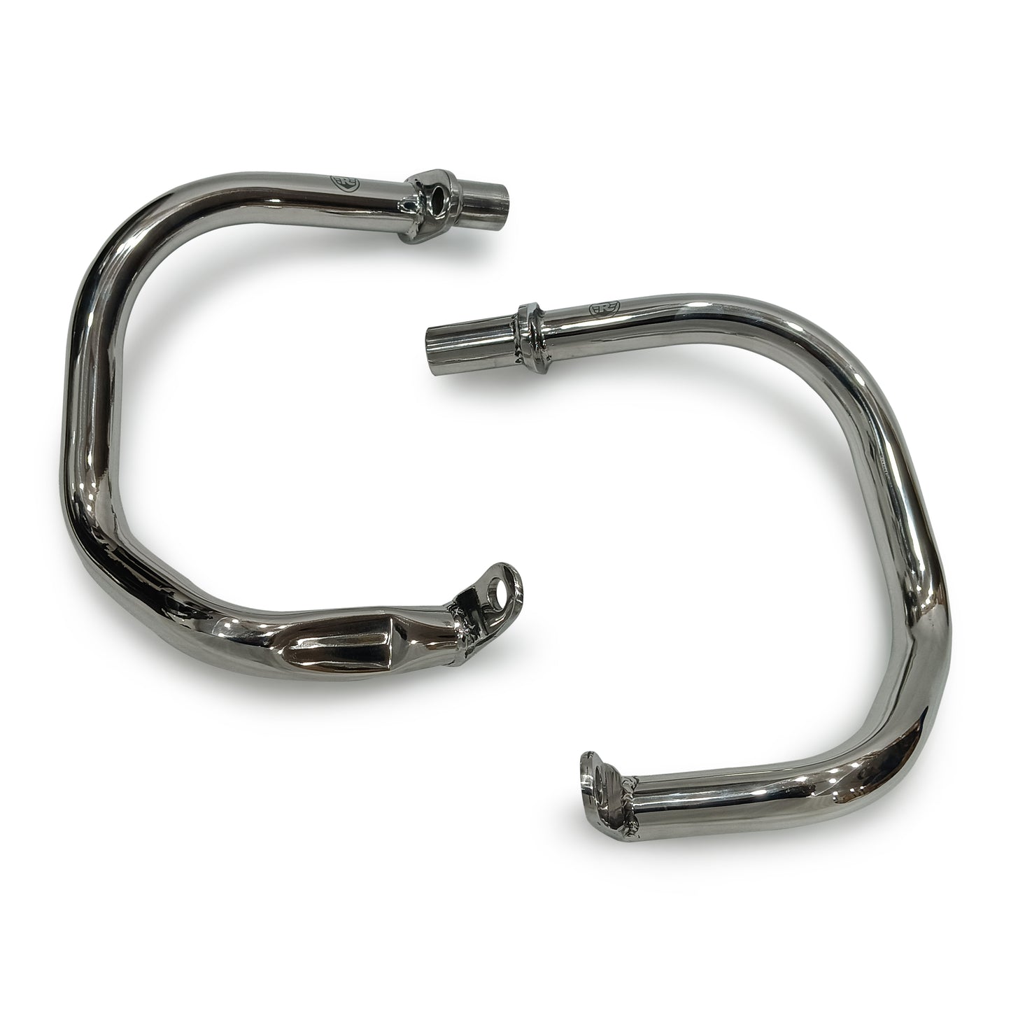 Genuine Royal Enfield Bear 650 Compact Engine Guard, Silver 1990503
