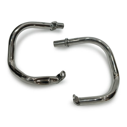 Genuine Royal Enfield Bear 650 Compact Engine Guard, Silver 1990503