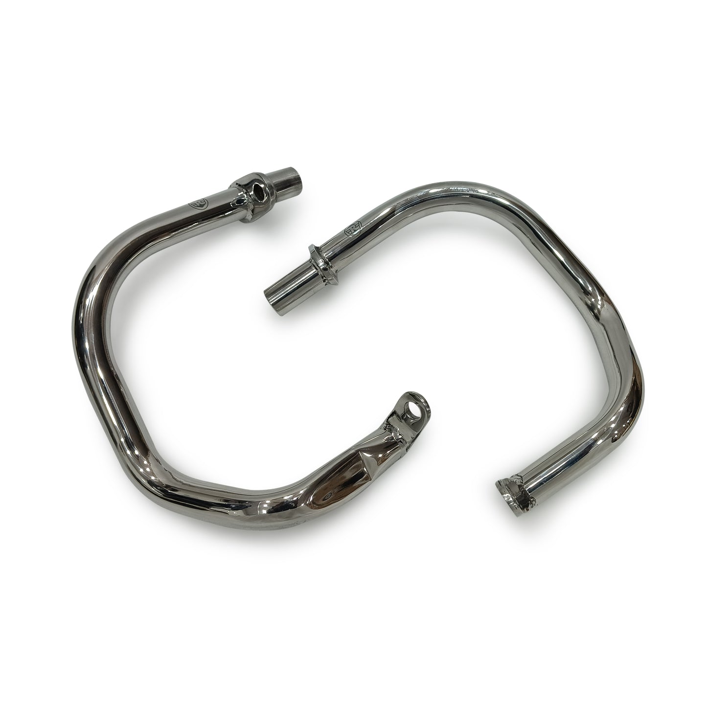 Genuine Royal Enfield Bear 650 Compact Engine Guard, Silver 1990503