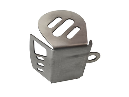 For Royal Enfield Hunter 350 Stainless Steel Oil Container Guard Silver