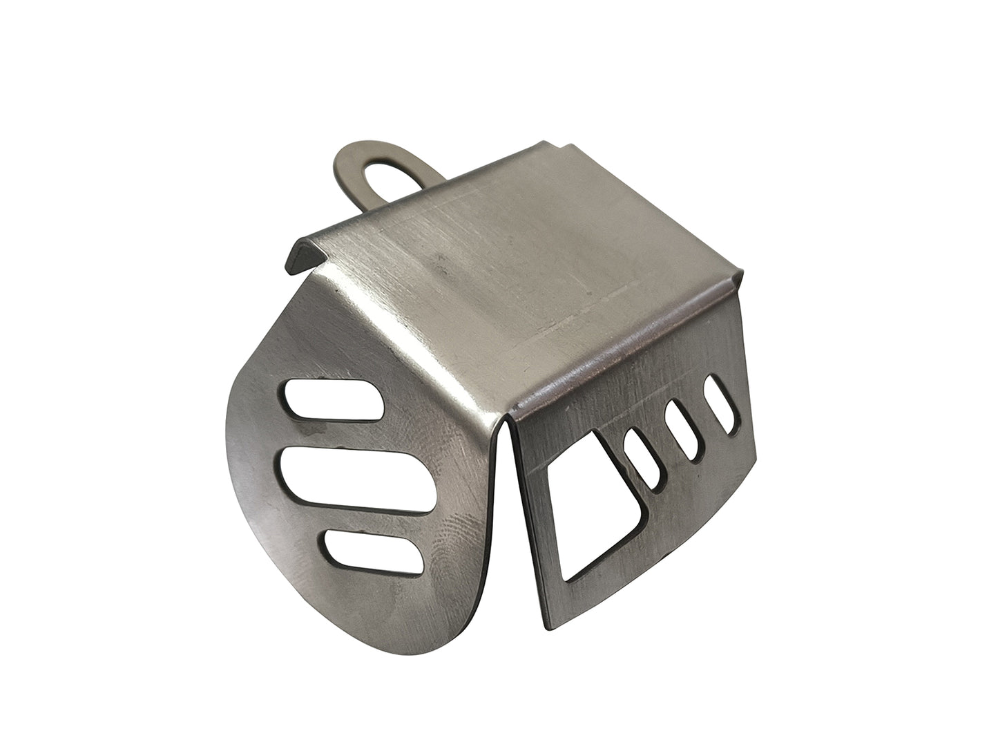 For Royal Enfield Hunter 350 Stainless Steel Oil Container Guard Silver