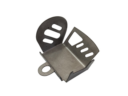 For Royal Enfield Hunter 350 Stainless Steel Oil Container Guard Silver