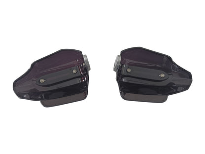 For Royal Enfield Hunter 350 Tinted Black Color Hand Guard Kit
