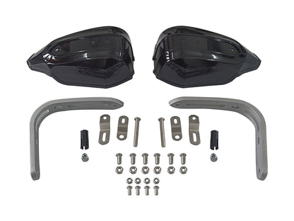 For Royal Enfield Hunter 350 Tinted Black Color Hand Guard Kit