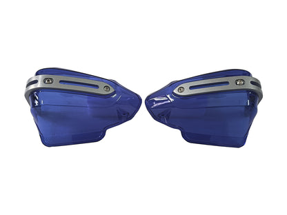 For Royal Enfield Hunter 350 Tinted Blue Color Hand Guard Kit