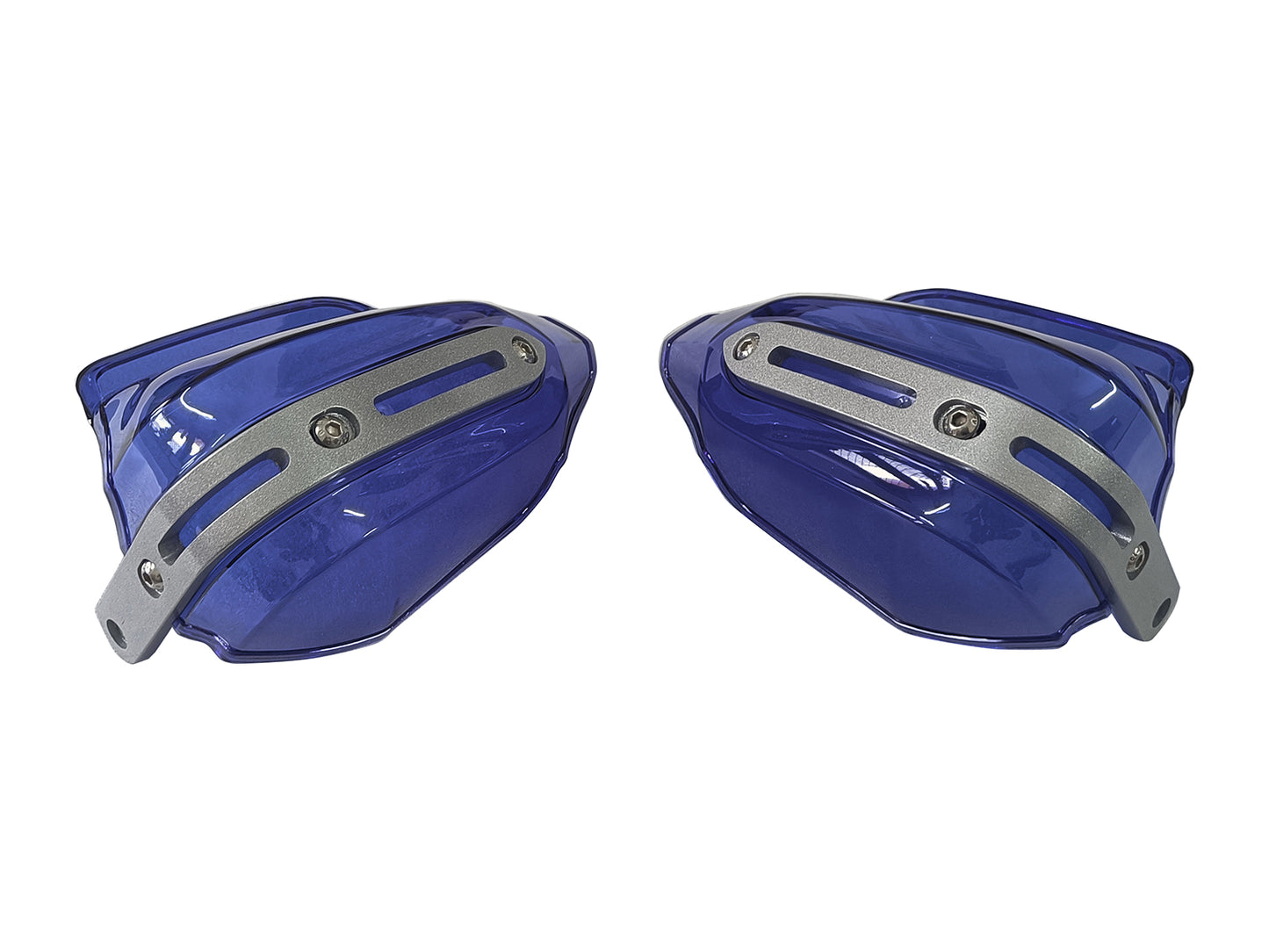 For Royal Enfield Hunter 350 Tinted Blue Color Hand Guard Kit