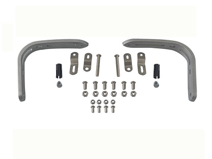 For Royal Enfield Hunter 350 Tinted Blue Color Hand Guard Kit