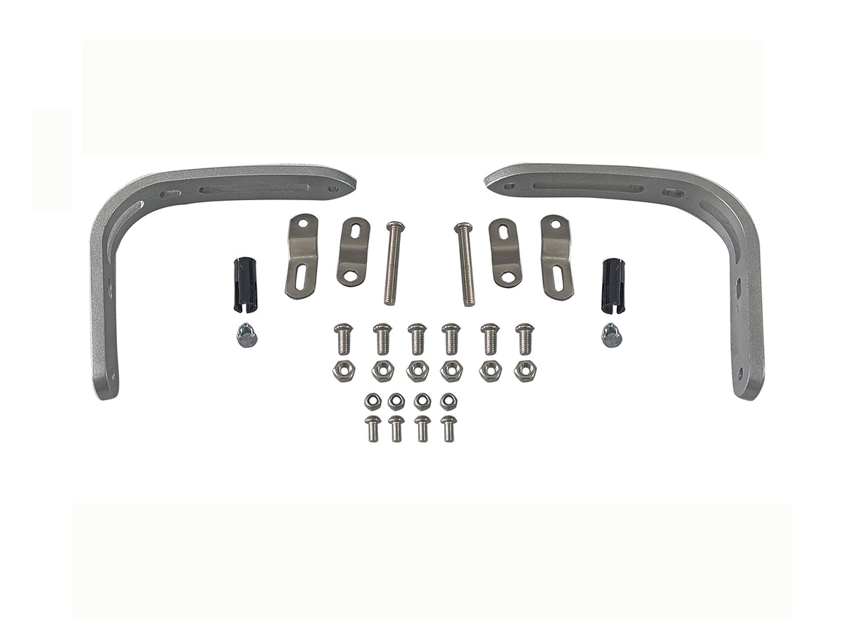 For Royal Enfield Hunter 350 Transparent Style Hand Guard Kit