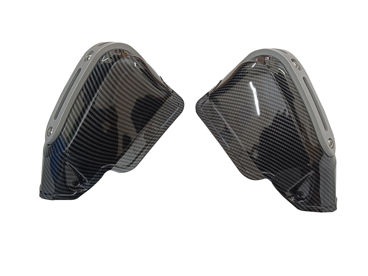 For Royal Enfield Hunter 350 Hand Guard Carbon Black