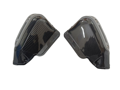 For Royal Enfield Hunter 350 Hand Guard Carbon Black
