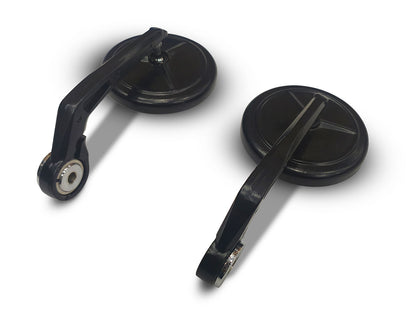 For Royal Enfield Hunter 350 Bar End Mirror Black D4
