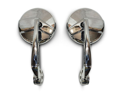 For Royal Enfield Hunter 350 Bar End Mirror Chrome D6