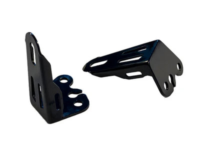 For Royal Enfield Hunter 350 Fog Light Clamp / Mount Black