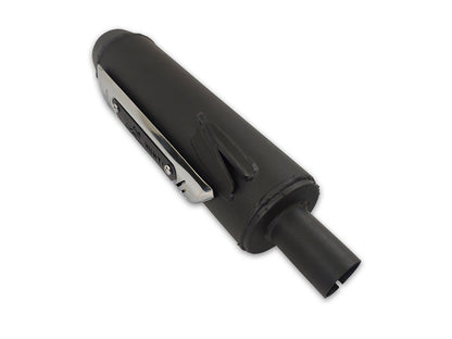 For Royal Enfield Hunter 350 Exhaust Silencer Black