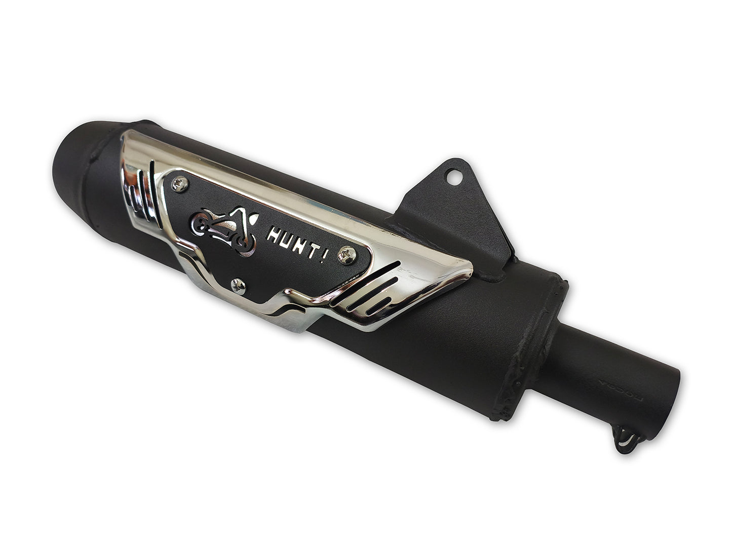 For Royal Enfield Hunter 350 Exhaust Silencer Black