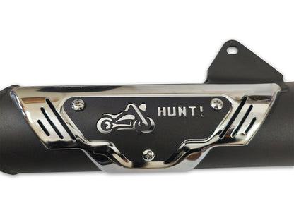 For Royal Enfield Hunter 350 Exhaust Silencer Black