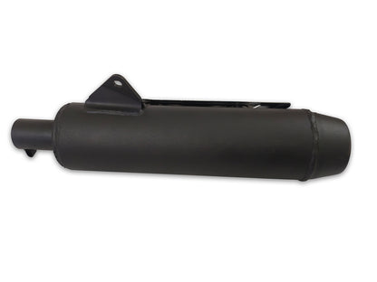 For Royal Enfield Hunter 350 Exhaust Silencer Black