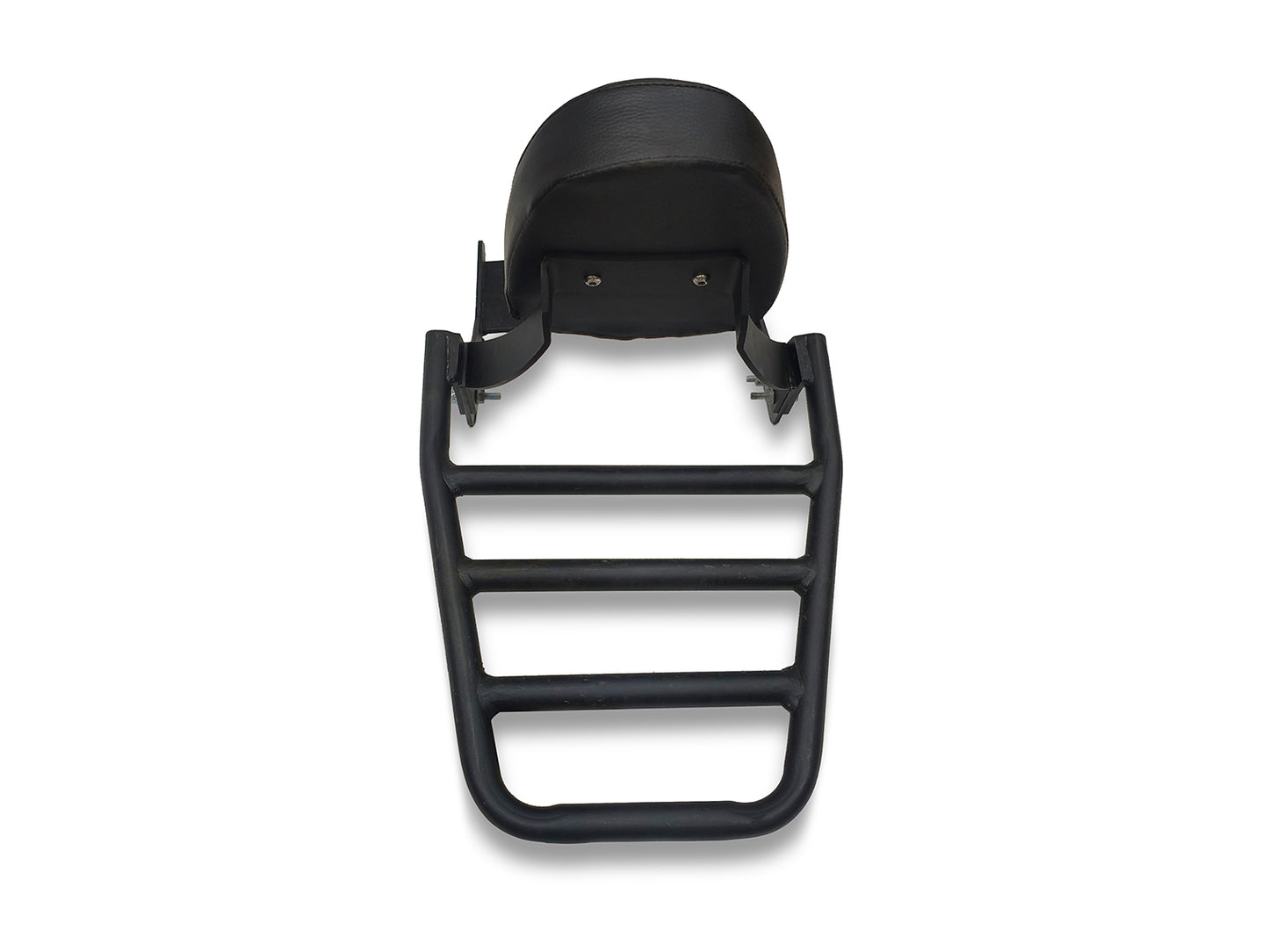 For Royal Enfield Hunter 350 Rear Luggage Rack With Backrest Black